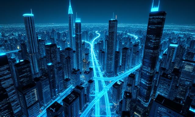 Futuristic digital twin of a smart city grid